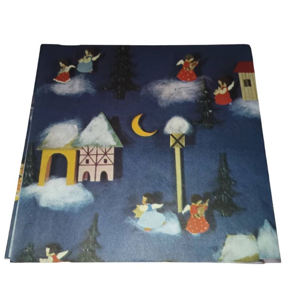 Copy #1: Vintage Flair Angels Christmas Wrapping Paper